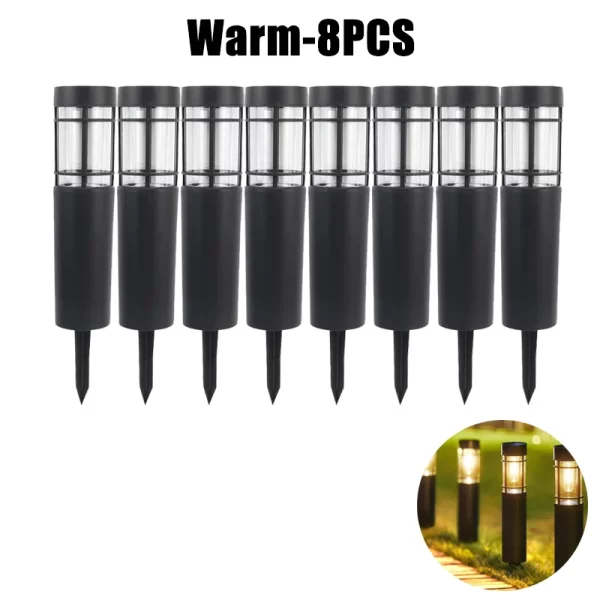 Solar Pathway Lights Outdoor-4PCS - Image 9