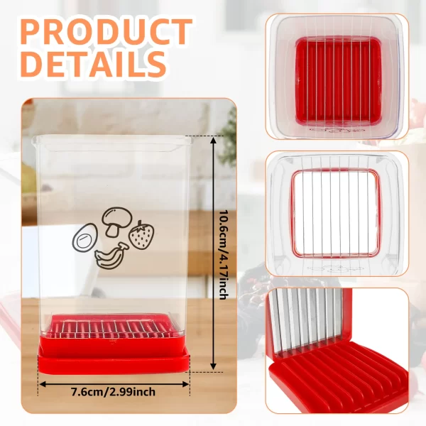 Cup Slicer-Fruit & Vegetable Fast Cutting Slicer - Image 4
